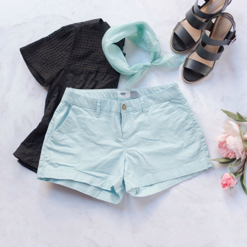 blue Old Navy Shorts - 4” Size 0